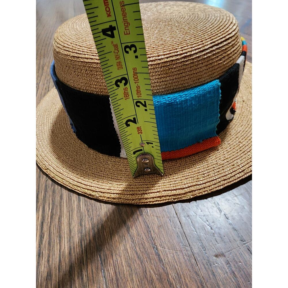 vintage Frank Olive straw hat - Picture 8 of 8